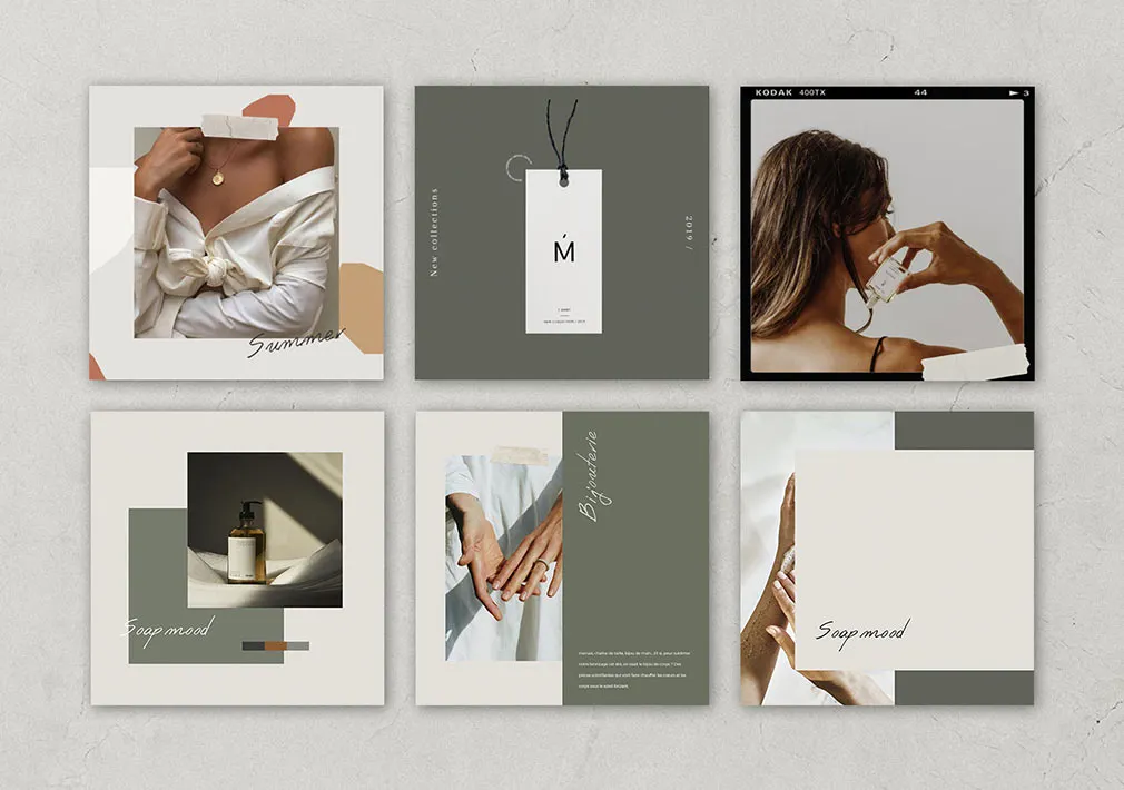 Verbena Instagram Templates