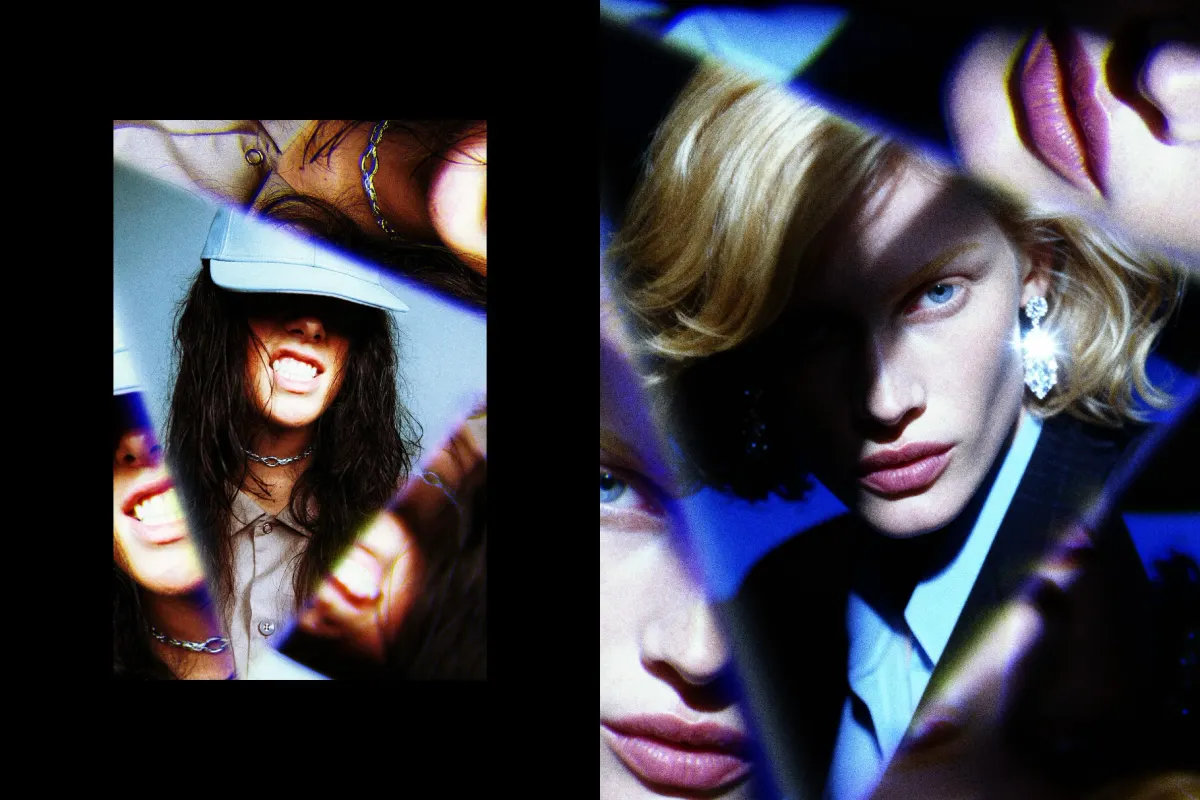 Triangle Prism Photo Effect