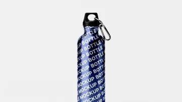 Sports Water Bottle Mockup