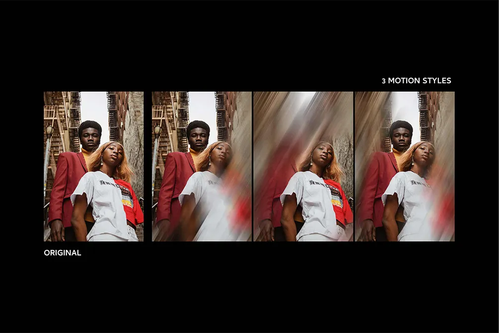 Acid Motion Poster Photo Effect