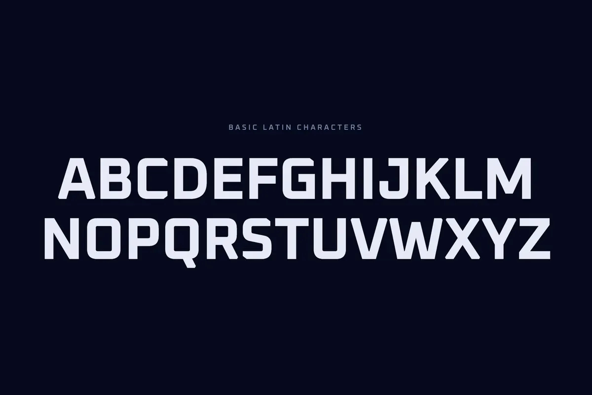 Oxanium - Free Techno Sans