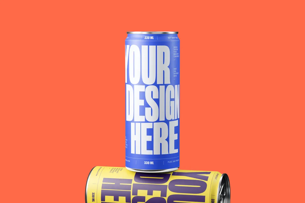 Balanced Duo 330ml Can Mockup