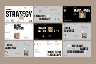 Brand Strategy Presentation - Keynote