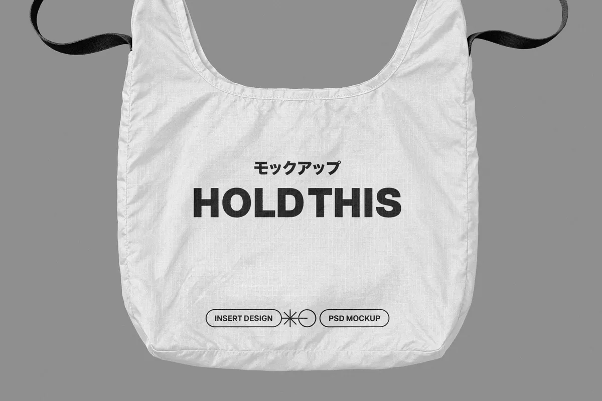 Market Tote Bag Mockup