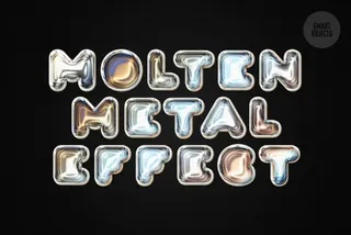 Molten Metal Text & Logo Effect
