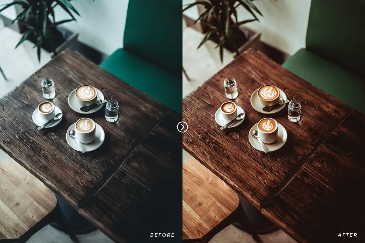 Coffee Shop Lightroom Presets