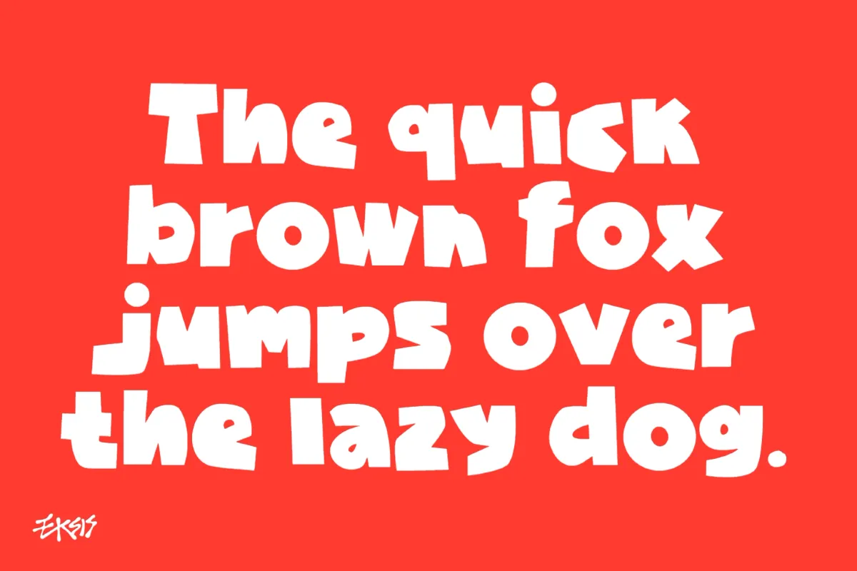 Carku - Bold Cartoon Display Font