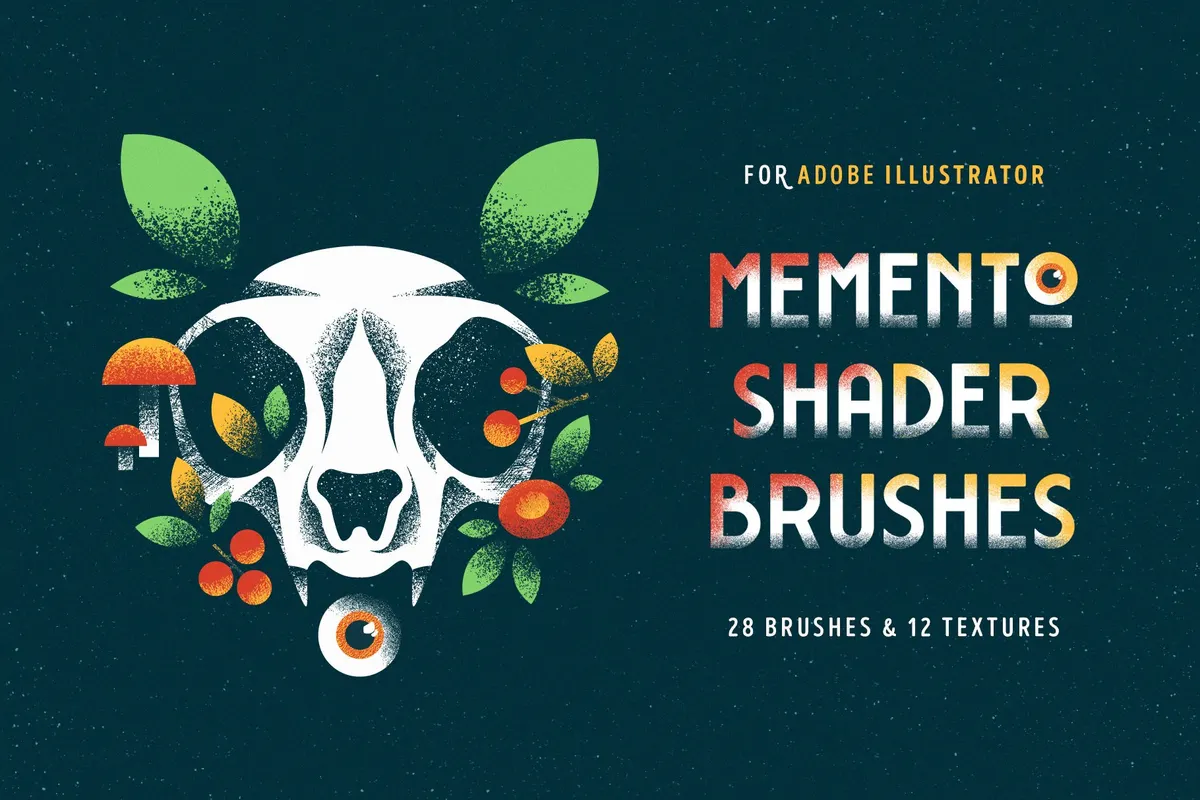 Memento Shader Illustrator Brushes