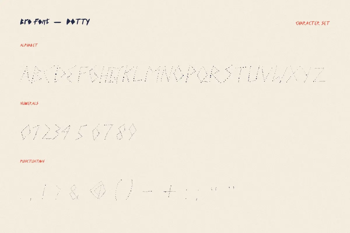 Bro - Punk Font Family