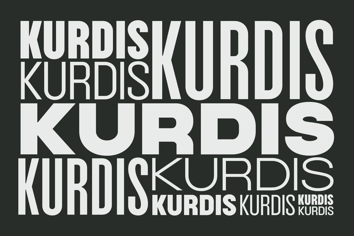 Kurdis - Bold Display Sans Family