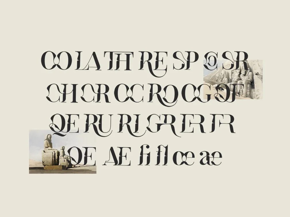 Broger Display Font