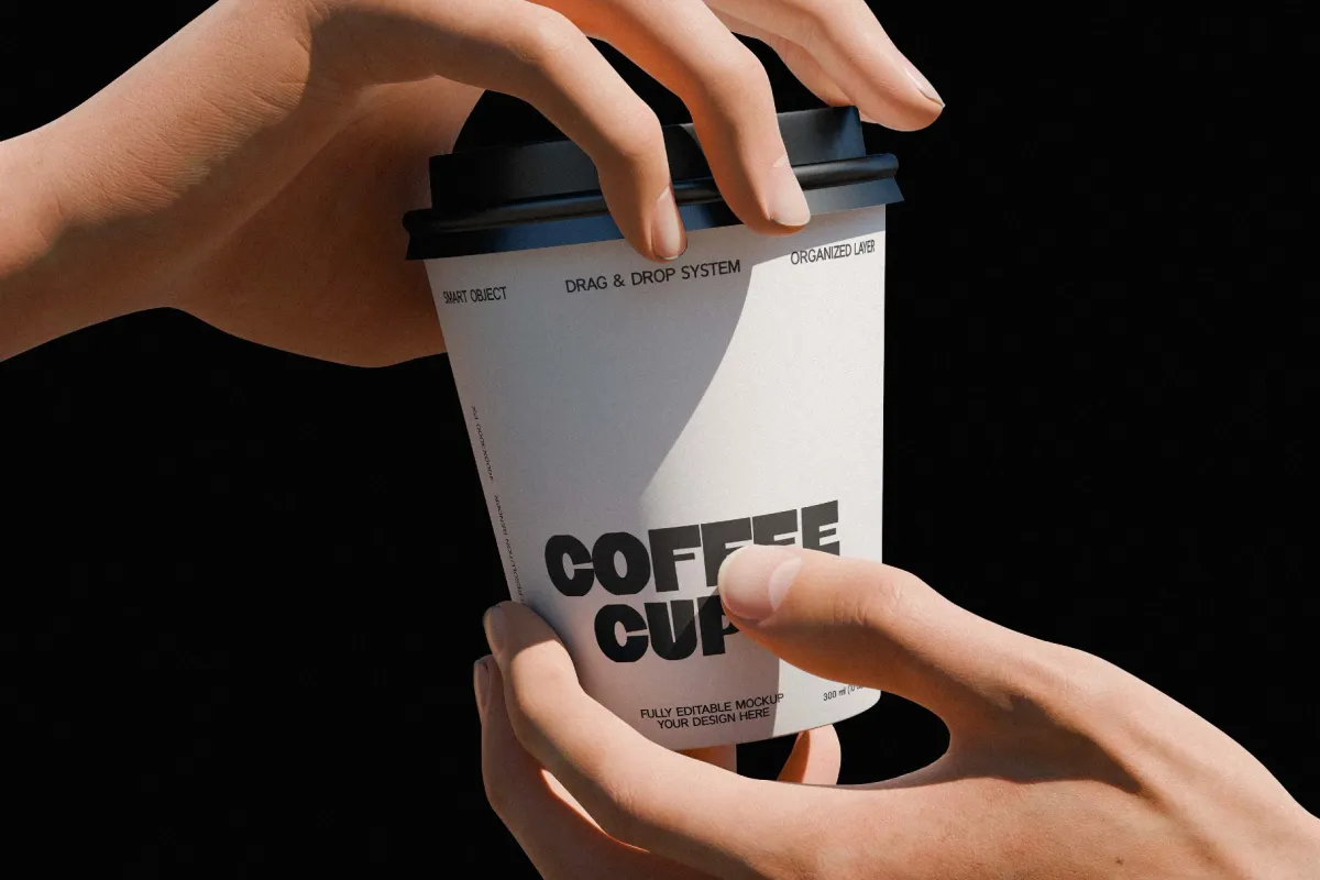 Takeaway Coffee Cup Mockup