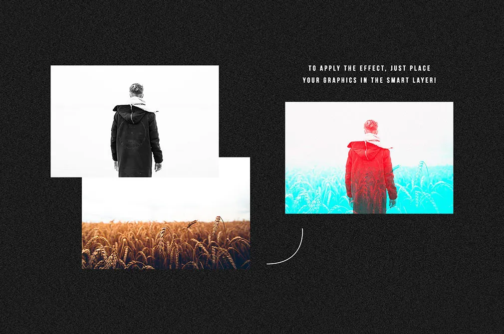 Double Exposure Photo Effect