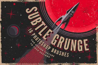 Grunge Photoshop Brushes Kit