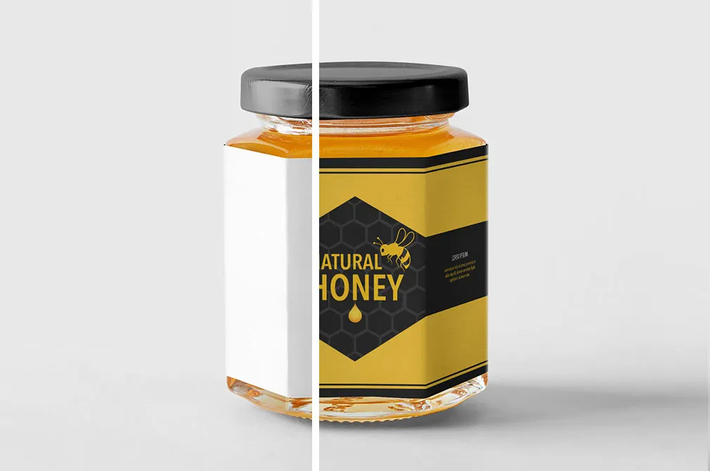 Honey Jar Mockup Set