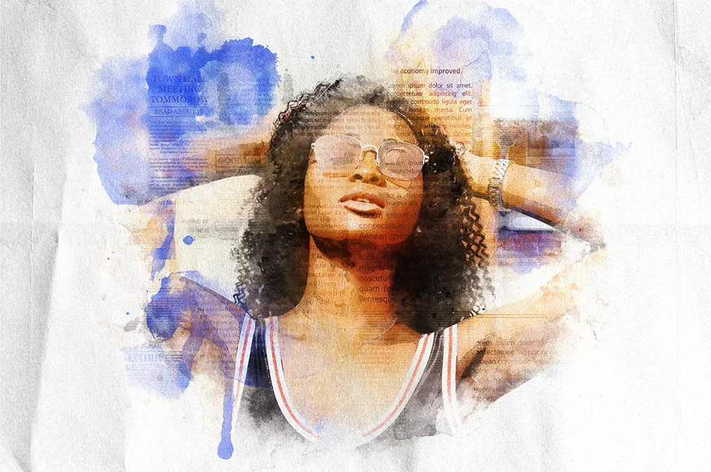 Watercolor Photo Effect