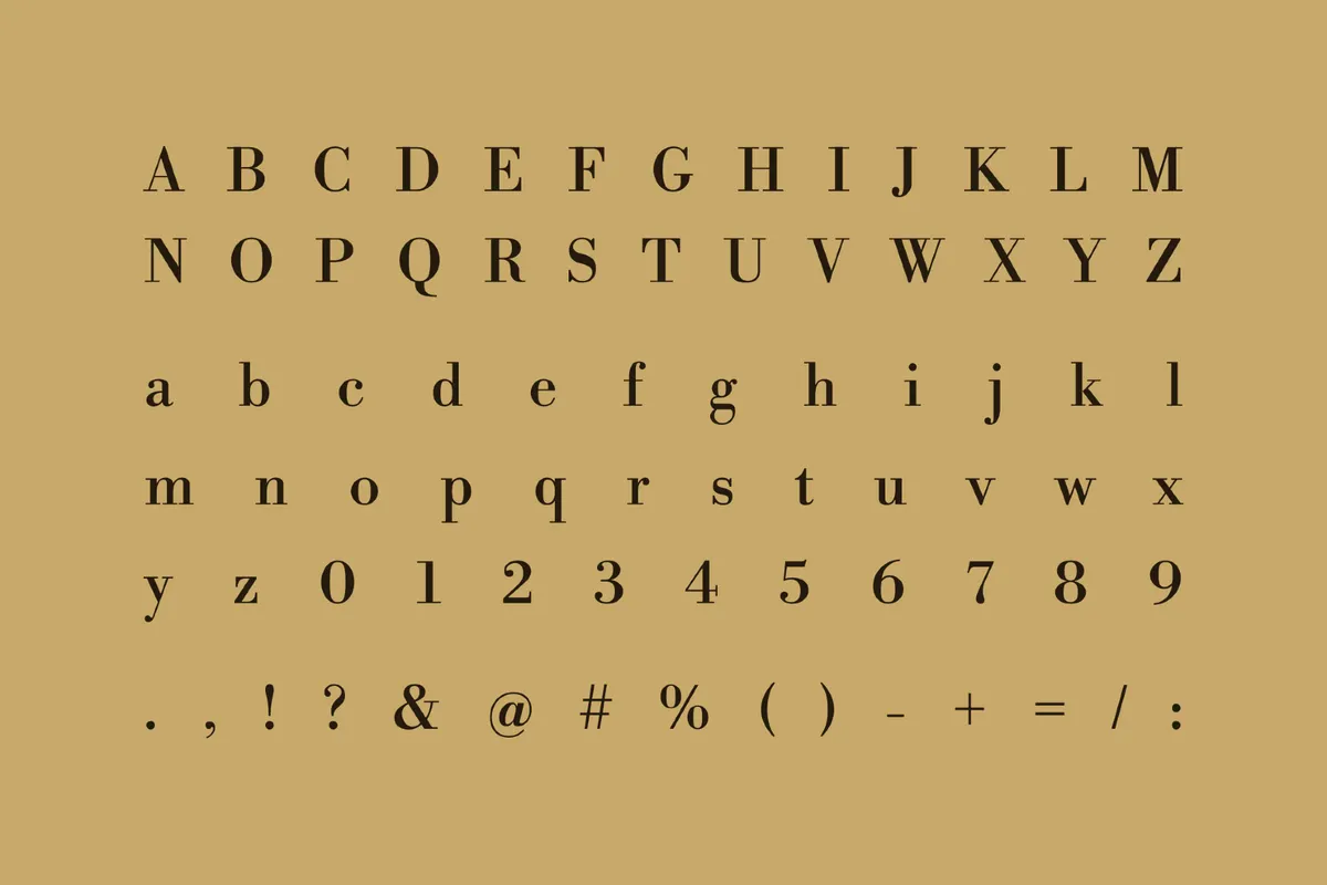 Libre Bodoni - Free Modern Serif Family