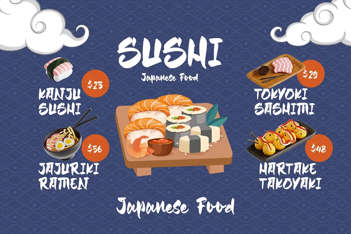 Kayasi Anohara – Japanese Style Display Font