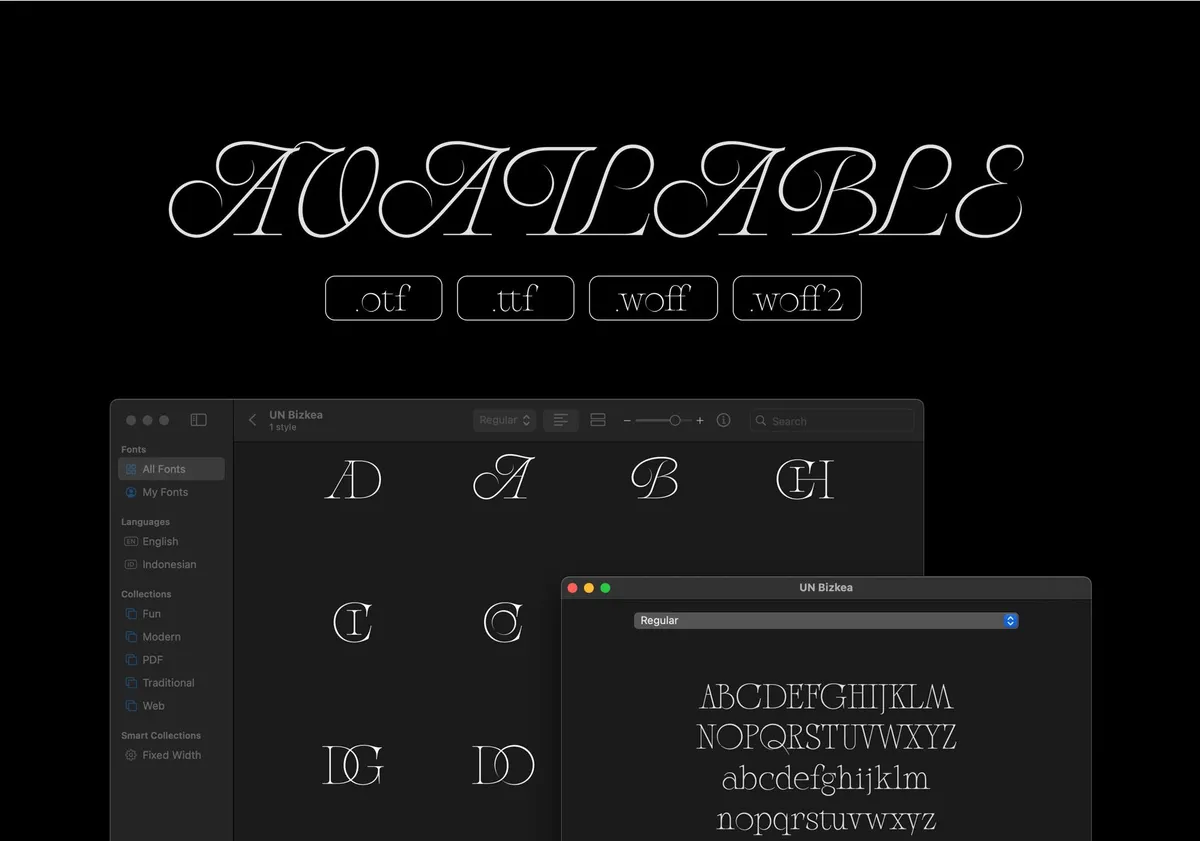 Bizkea — Elegant Serif