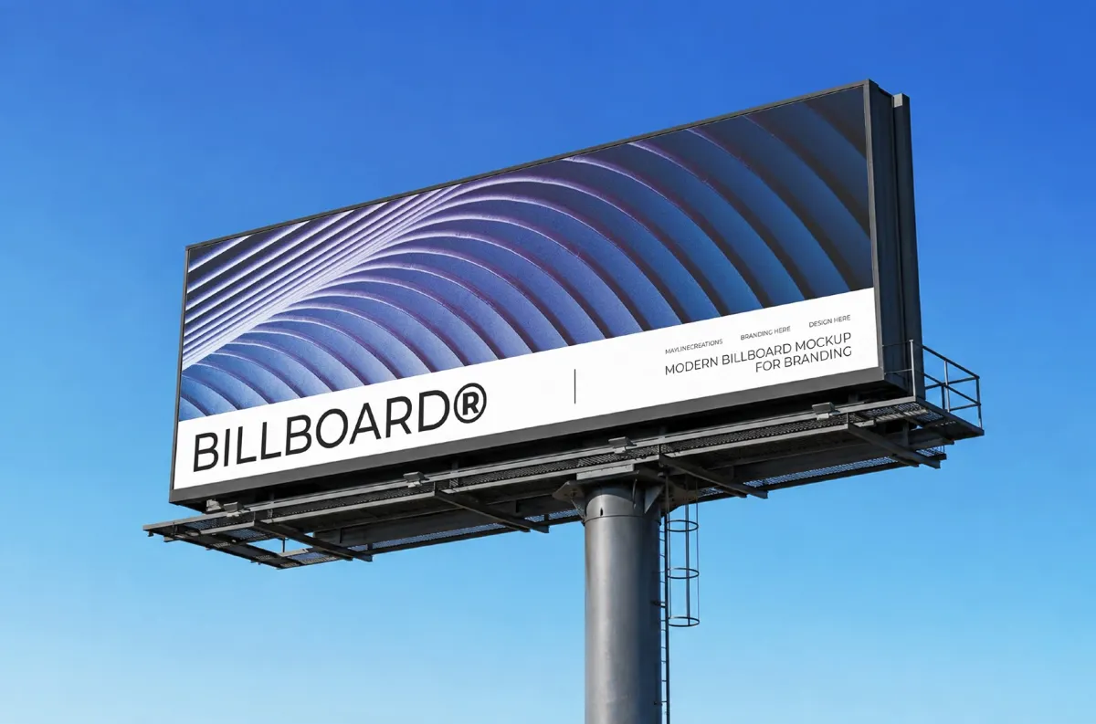 Hoarding Billboard Mockup