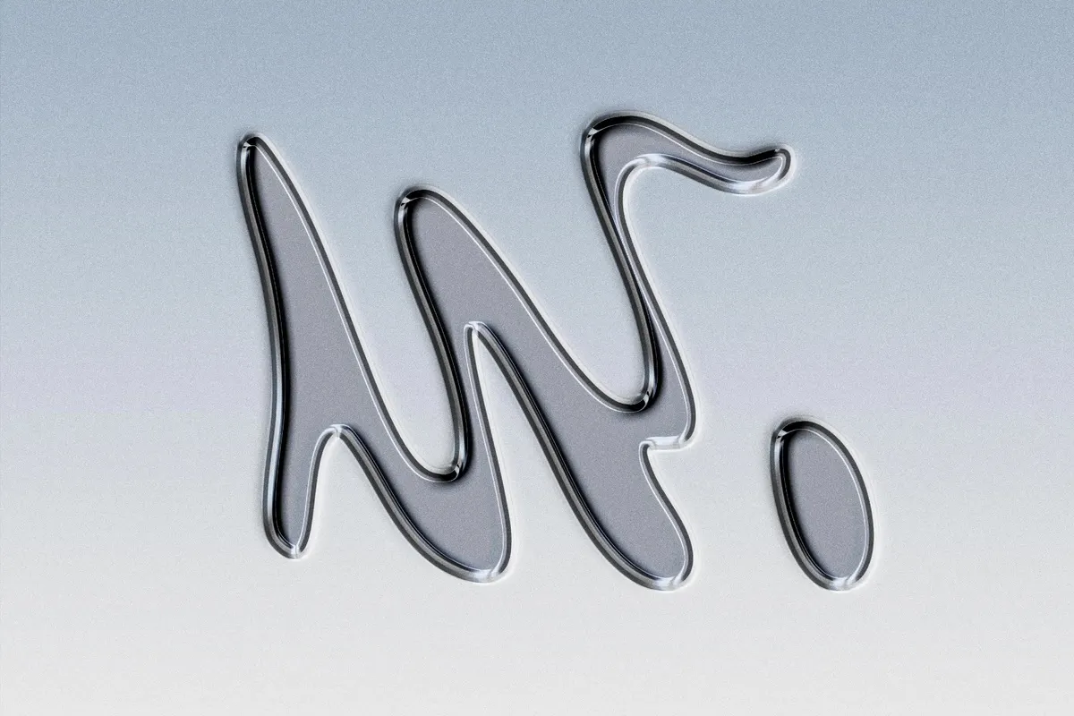 Chrome Text & Logo Effect