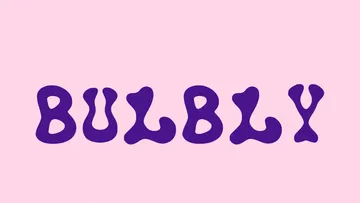 Bulby - Wavy All-Caps Font