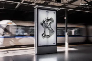 Light Outdoor Poster Mockup