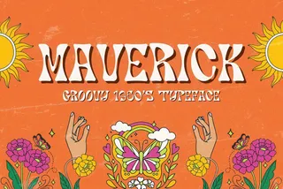 Maverick - Groovy 1960's Typeface