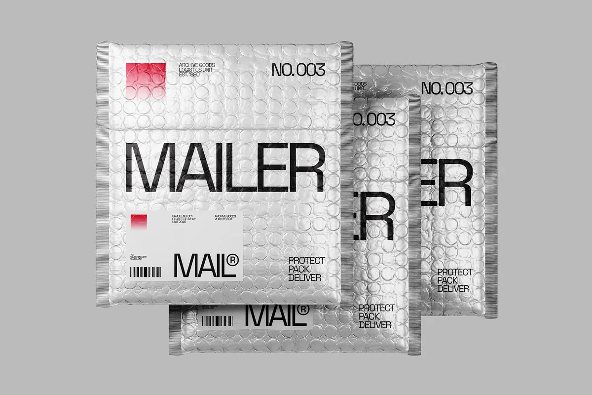 Bubble Mailer Mockup