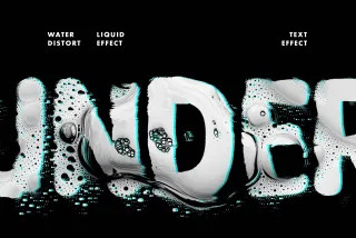 Water Distort Liquid Effect