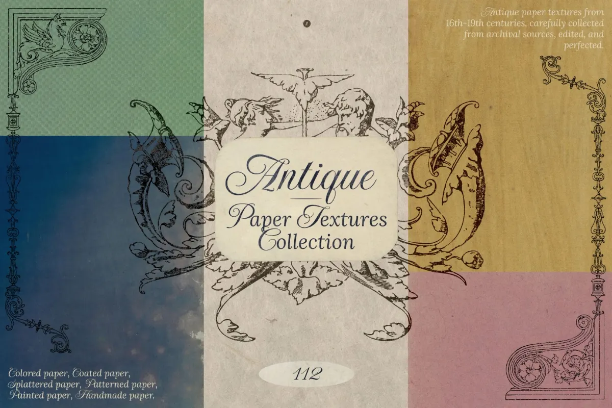 Antique Paper Textures Collection