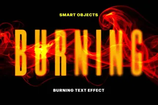 Burning Text Effect
