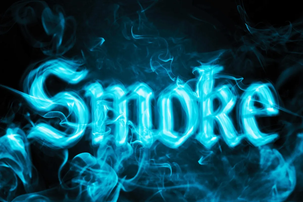 Foggy Smoke Text Effect