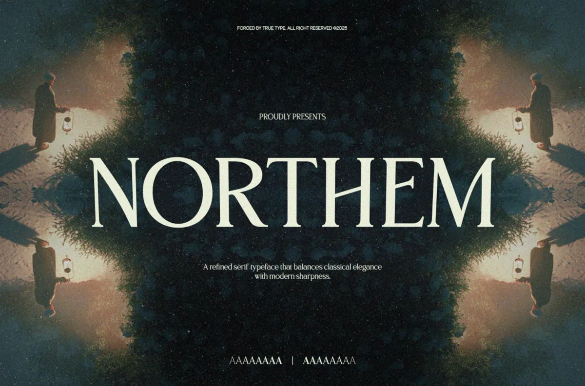 TRT Northem - Elegant Serif Font
