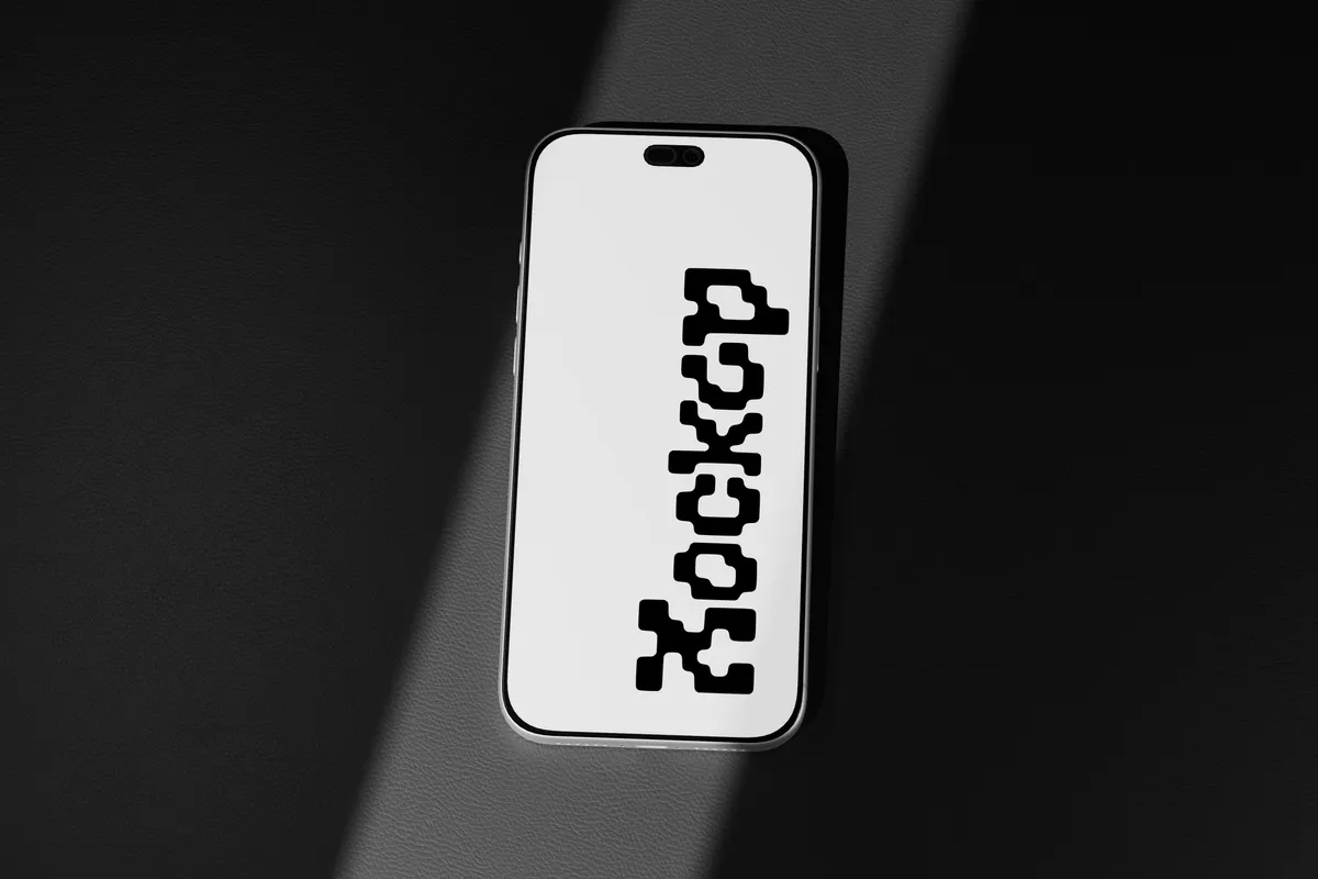 iPhone 18 Pro Max Light Beam Mockup | Pixelbuddha