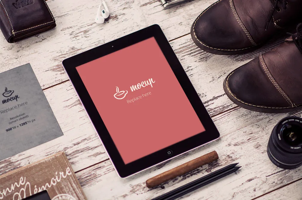 Stationery Device Mockups