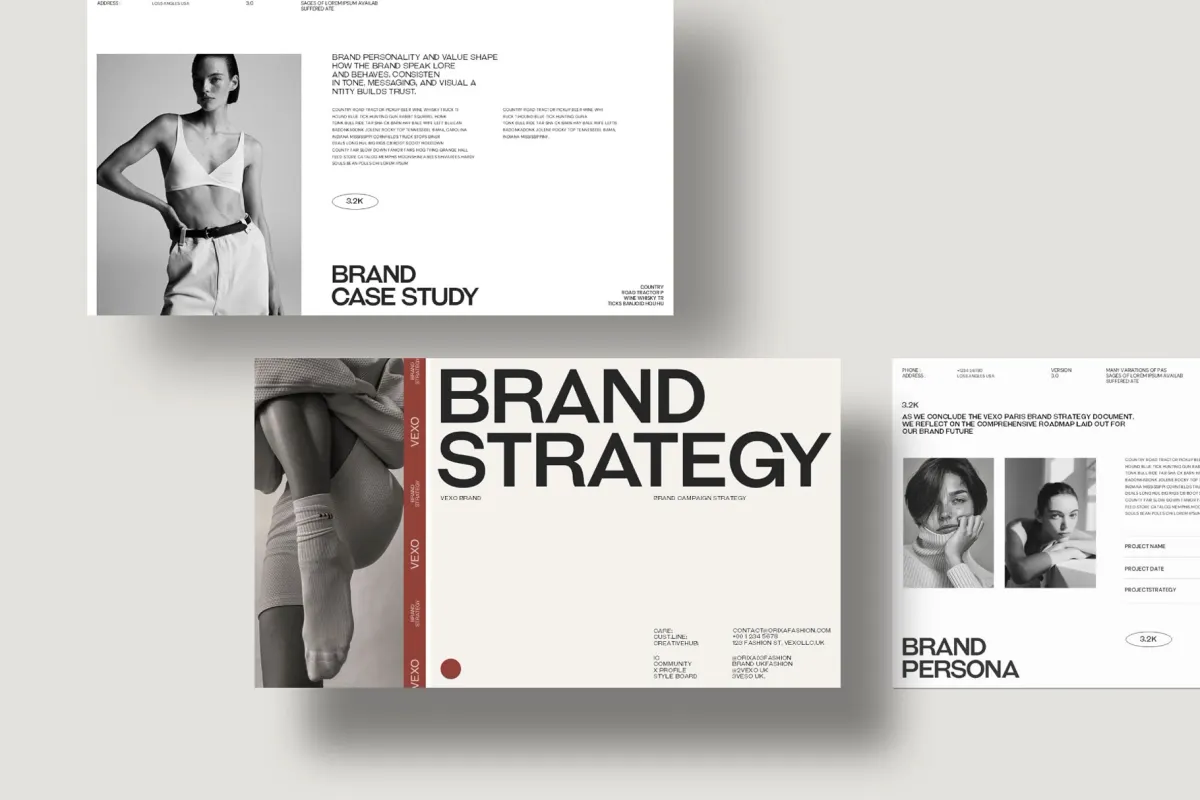 Vexo Brand Strategy Presentation Template