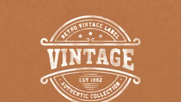 Vintage Stamp Effect