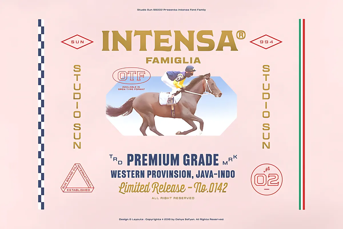 Intensa Font Family