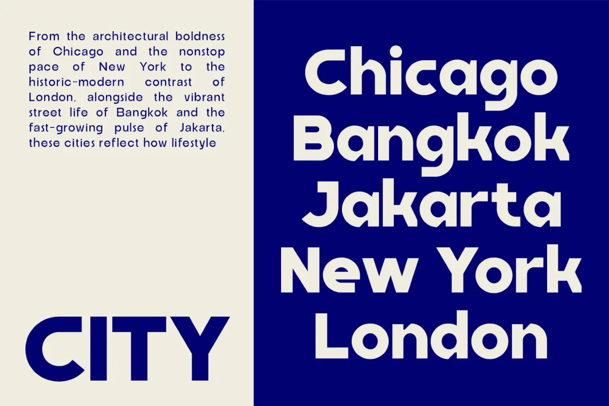 Blinko – Bold Modern Sans Serif Font