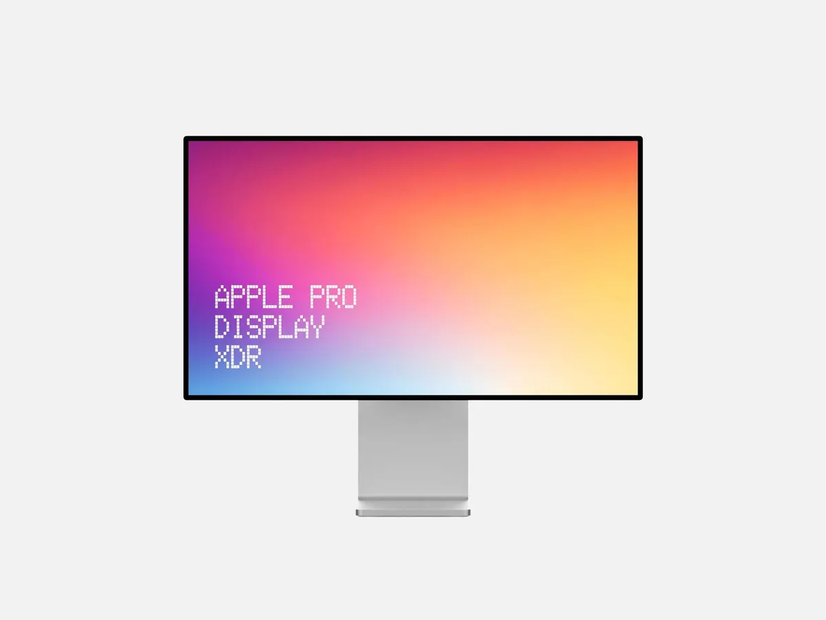 Apple Pro Display XDR Mockup