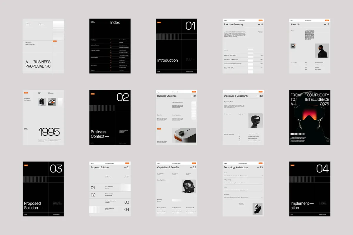 Business Proposal Template - Roosh