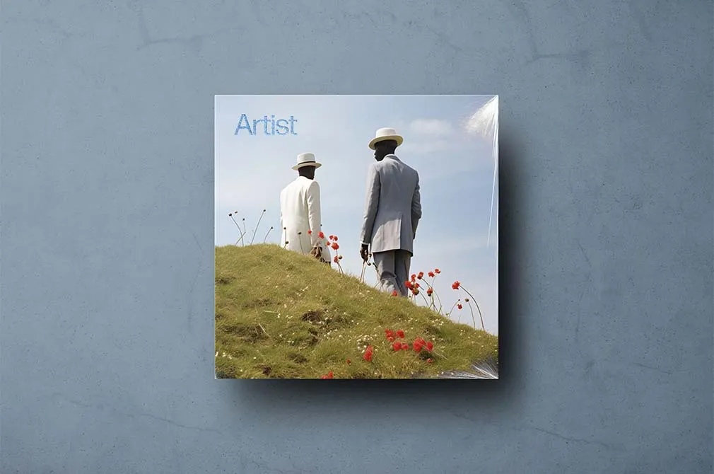 Vinyl Record Cover Mockup