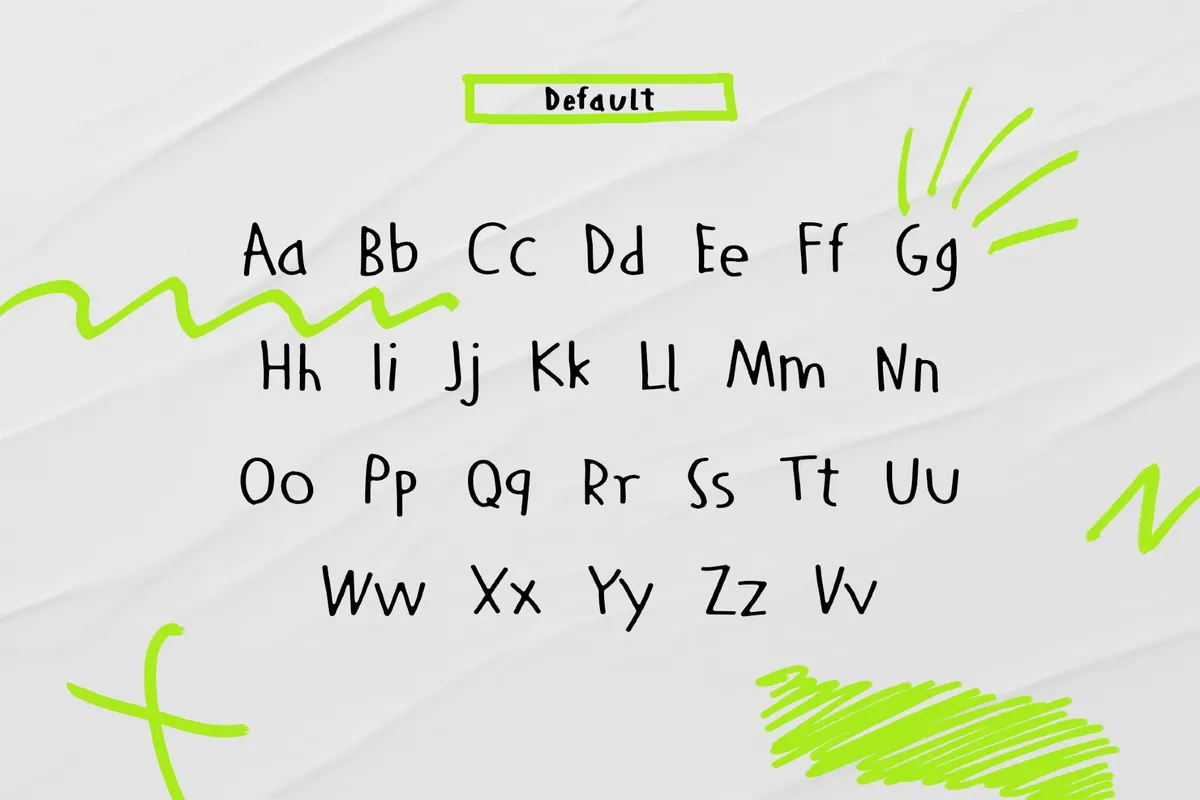 Krikikrak Typeface