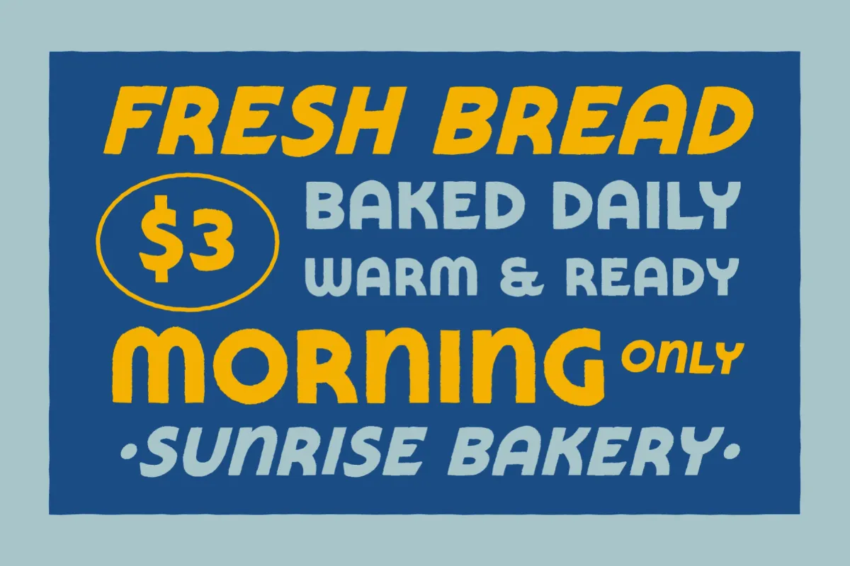 SFC Powen - Handdrawn Sans Serif Font