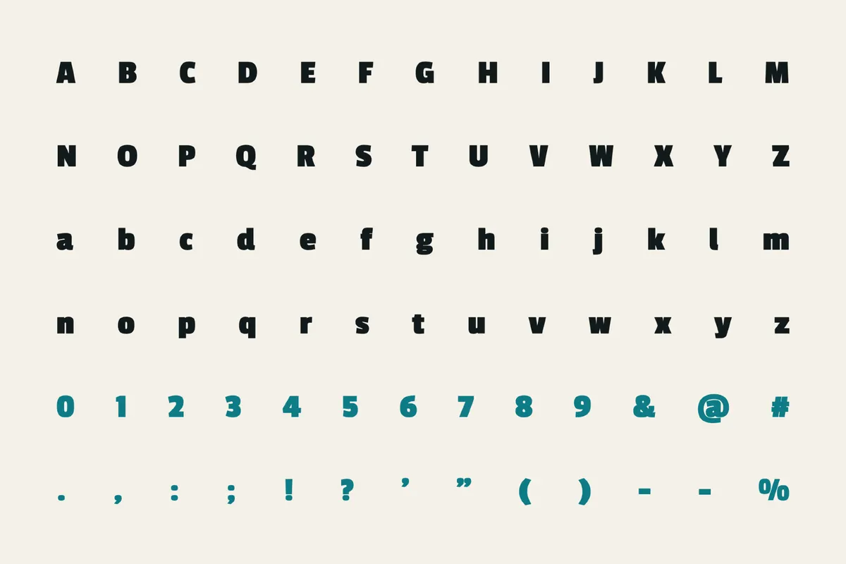 Passion One - Free Chunky Sans
