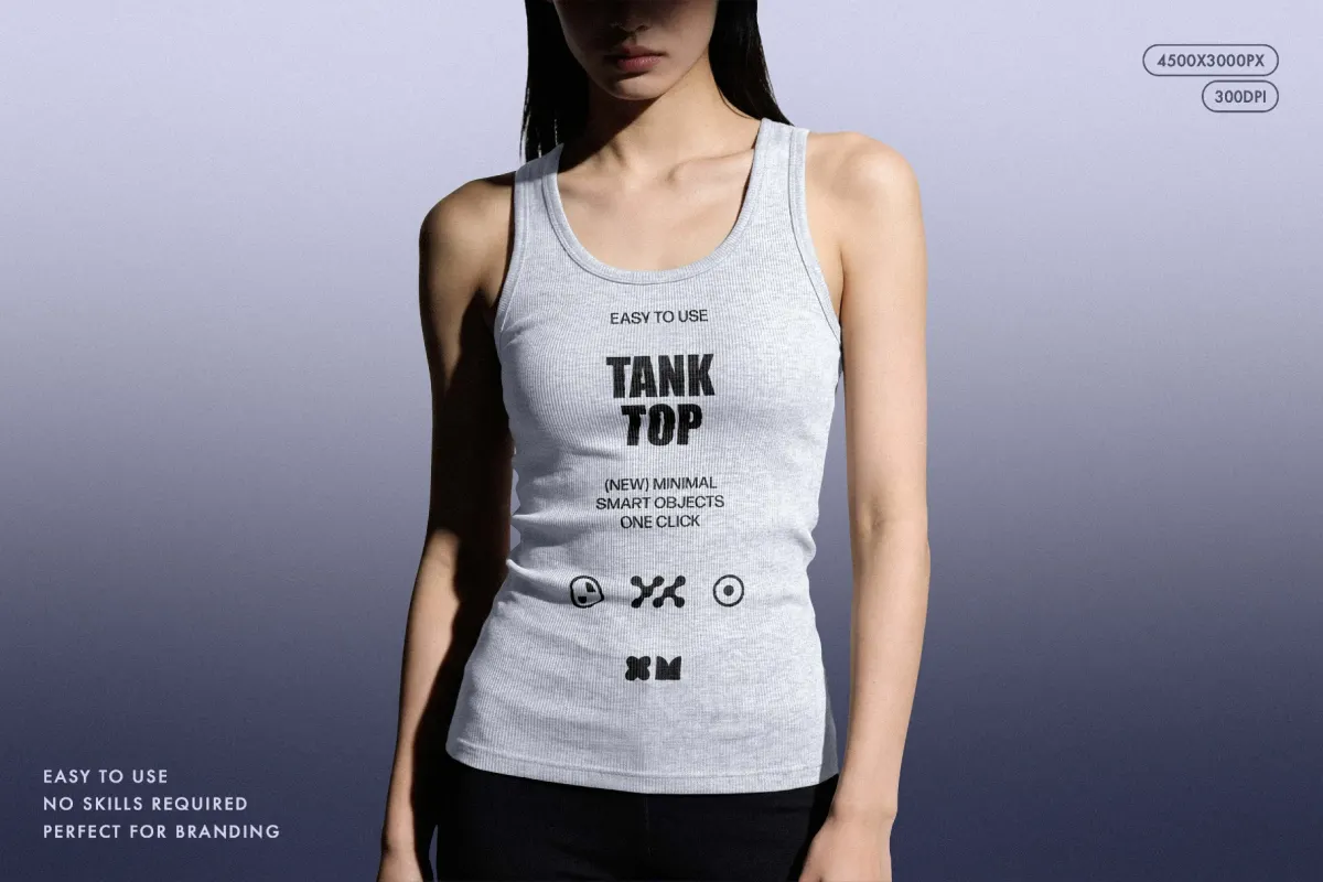 Women's Tank Top Mockup