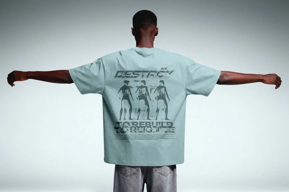 T-shirt Mockup Back Print