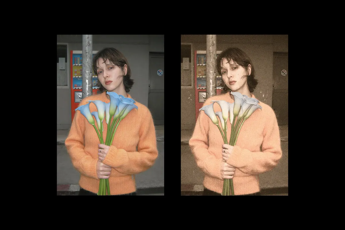Aged Photo Effect