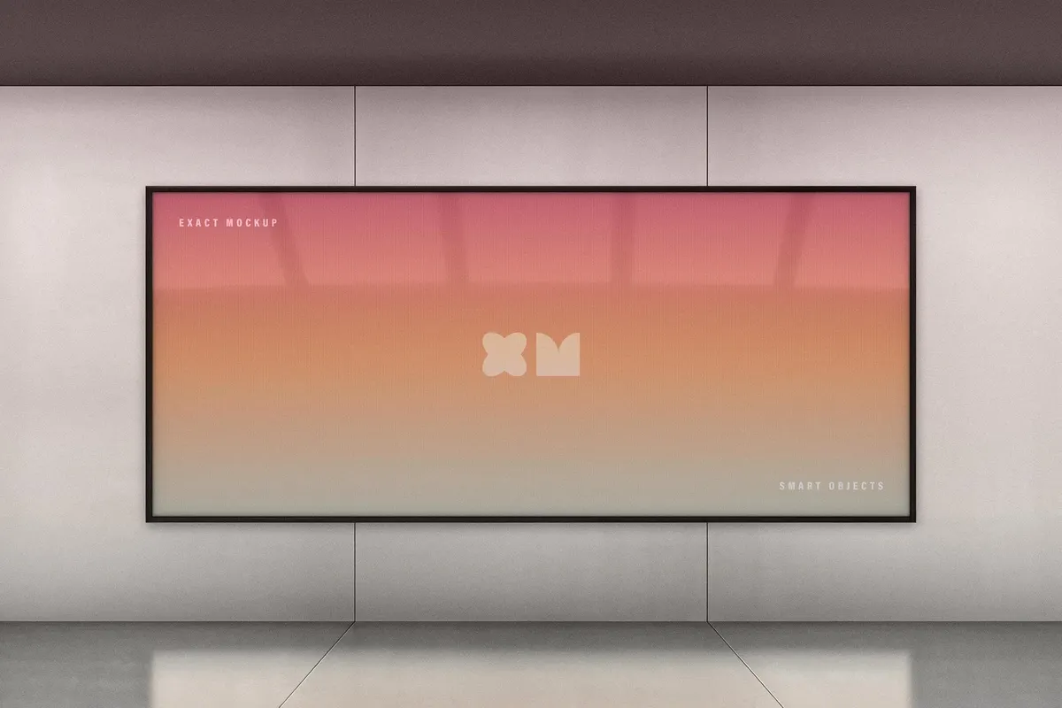 Minimal Screen Mockup